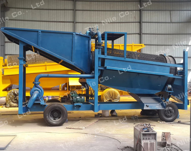 Mobile Trommel Gold Wash Plant