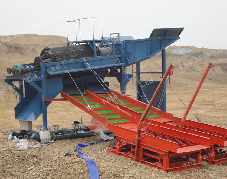 Mobile Trommel Gold Wash Plant