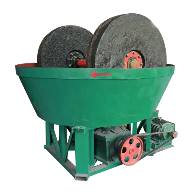 1200 Wet Pan Mill for Efficient Gold Ore Grinding