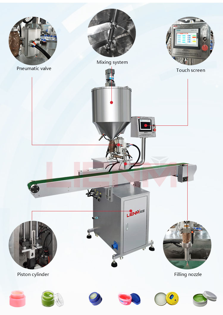 LIENM Paste Filling and Sealing Machine: