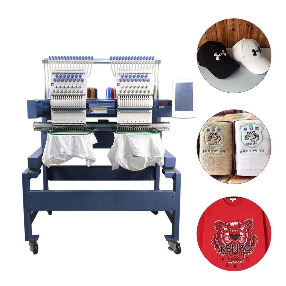 Multi Head Chainstitch Coding Embroidery Machine For Monogram