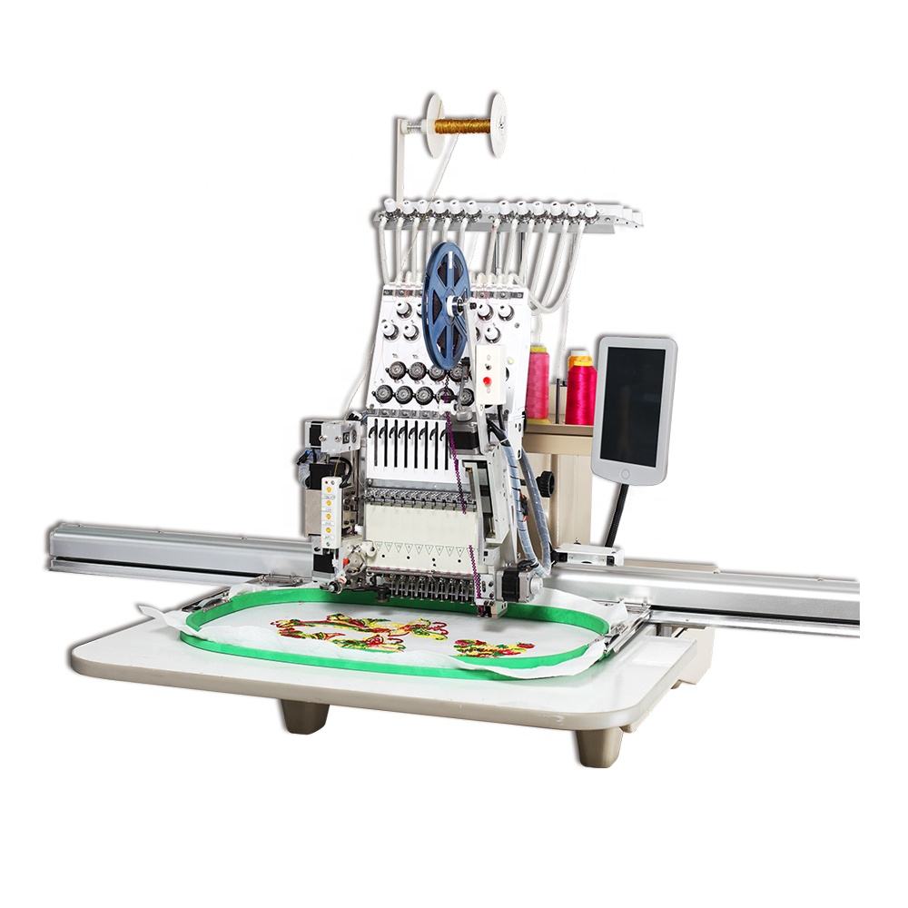 Multi Head Chainstitch Coding Embroidery Machine For Monogram