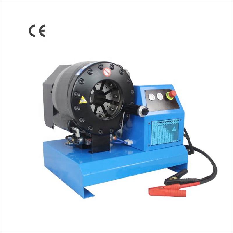 MS-E130 Hydraulic Hose Fitting Crimping Machine: Versatile Press for 1-4 to 2-inch High-Pressure Hoses