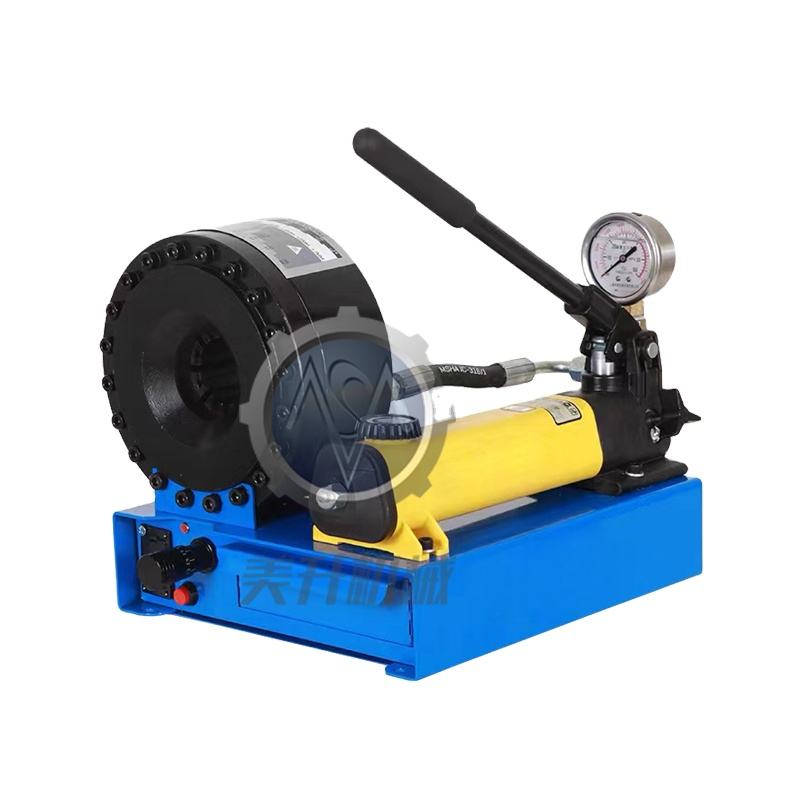 MS-E130 Hydraulic Hose Fitting Crimping Machine: Versatile Press for 1-4 to 2-inch High-Pressure Hoses