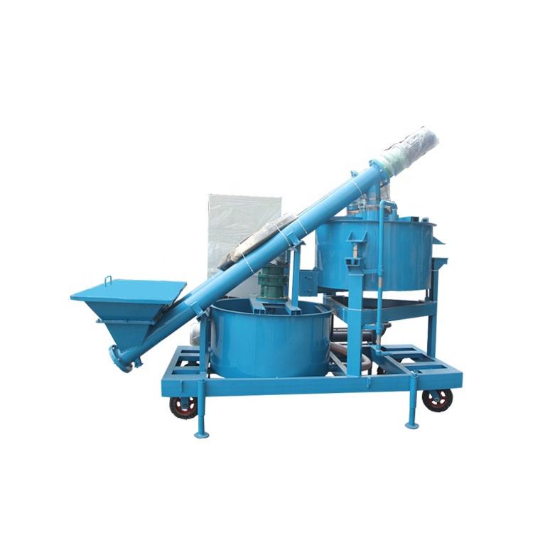 Construction Equipment Automatic PLC Mortar Cement Mixer Intelligent Grouting Trolley