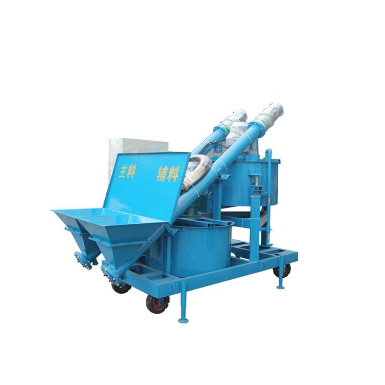 Construction Equipment Automatic PLC Mortar Cement Mixer Intelligent Grouting Trolley