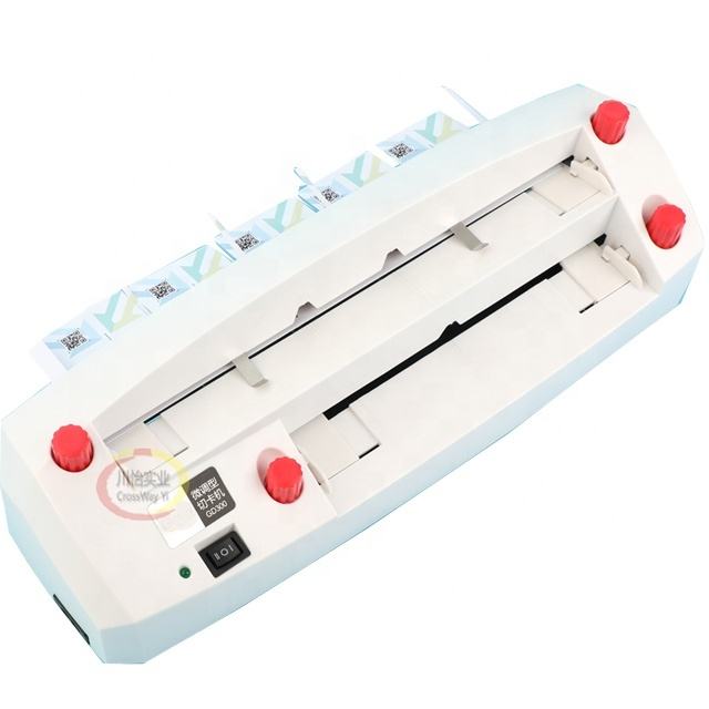 Automatic Business card Cutter electric A4 Name Card PVC Cutting Machine