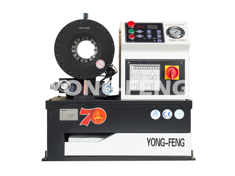 Y80 Hydraulic Hose Crimping Machine by YONG-FENG