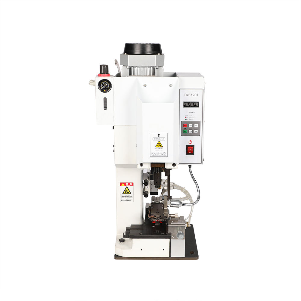 HC-3T Semi-Automatic Wire Terminal Crimp Machine