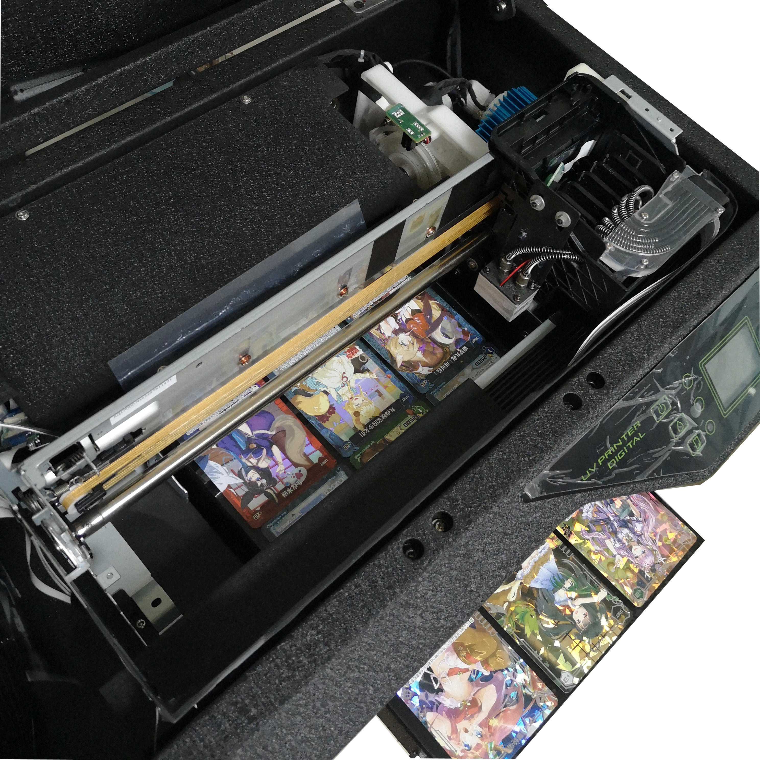 AMJ L800 Hologram Trading Game Card UV Printer