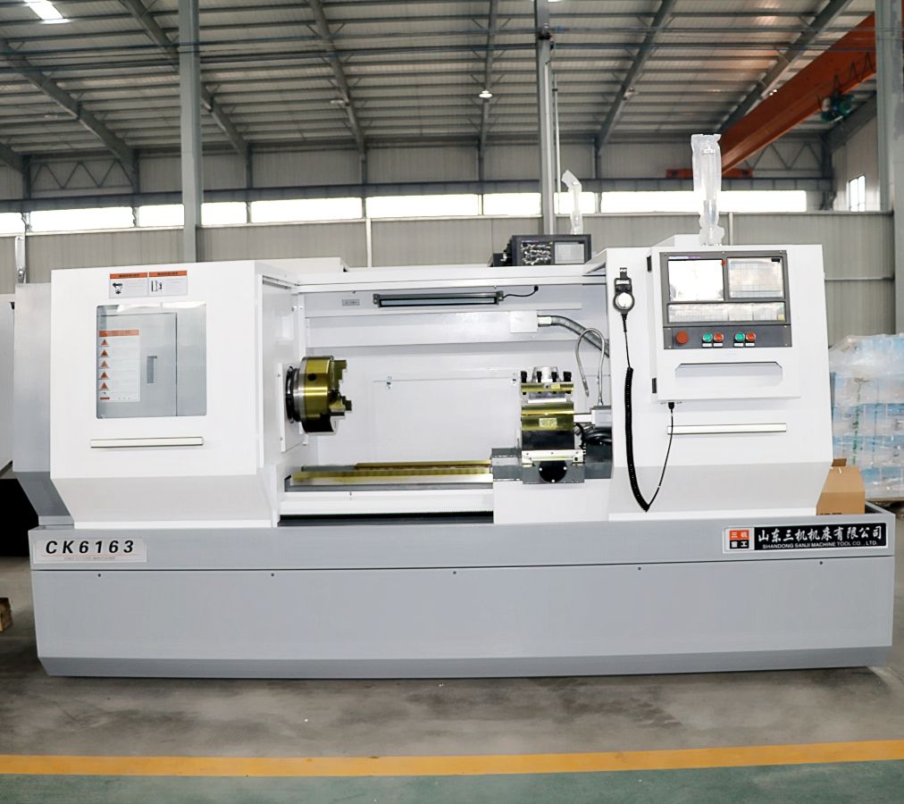 CNC Lathe Machine CK6163 by SANJI