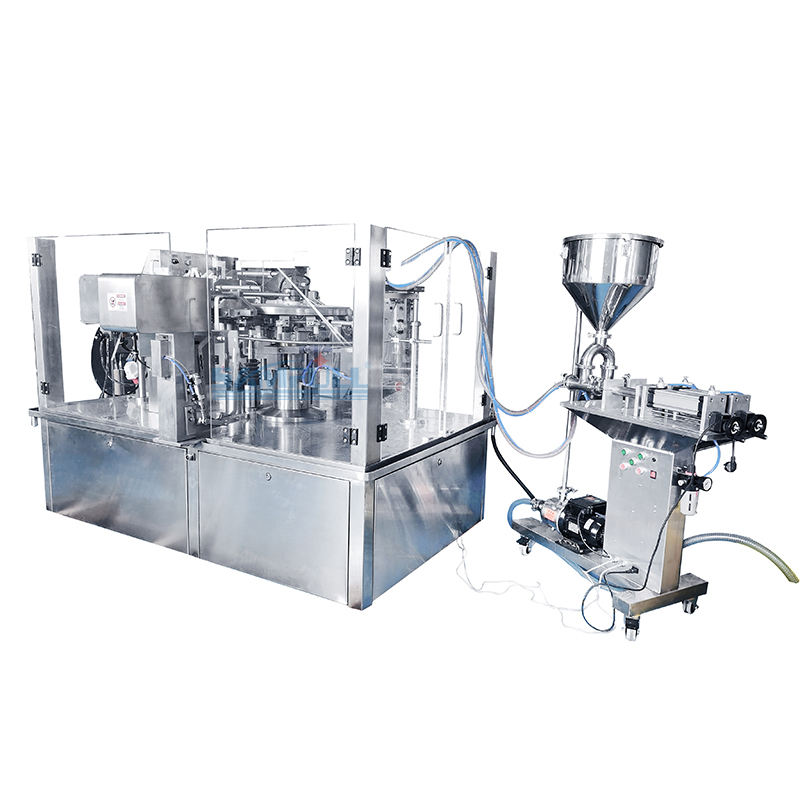 Automatic rotary doypack packing machine sauce filling machine