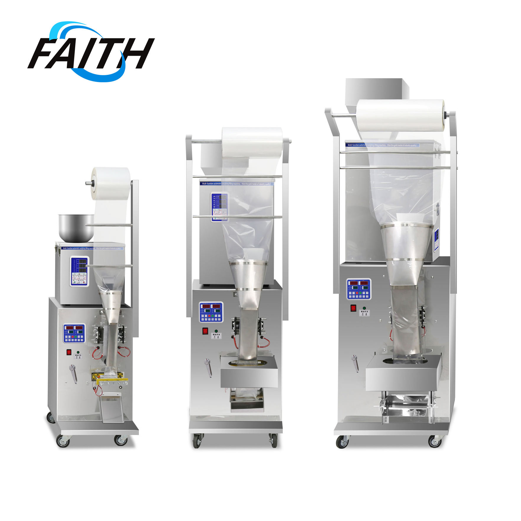 Automatic Tea Bag Snack 3-side Sealing Packing Machine Packaging Machine