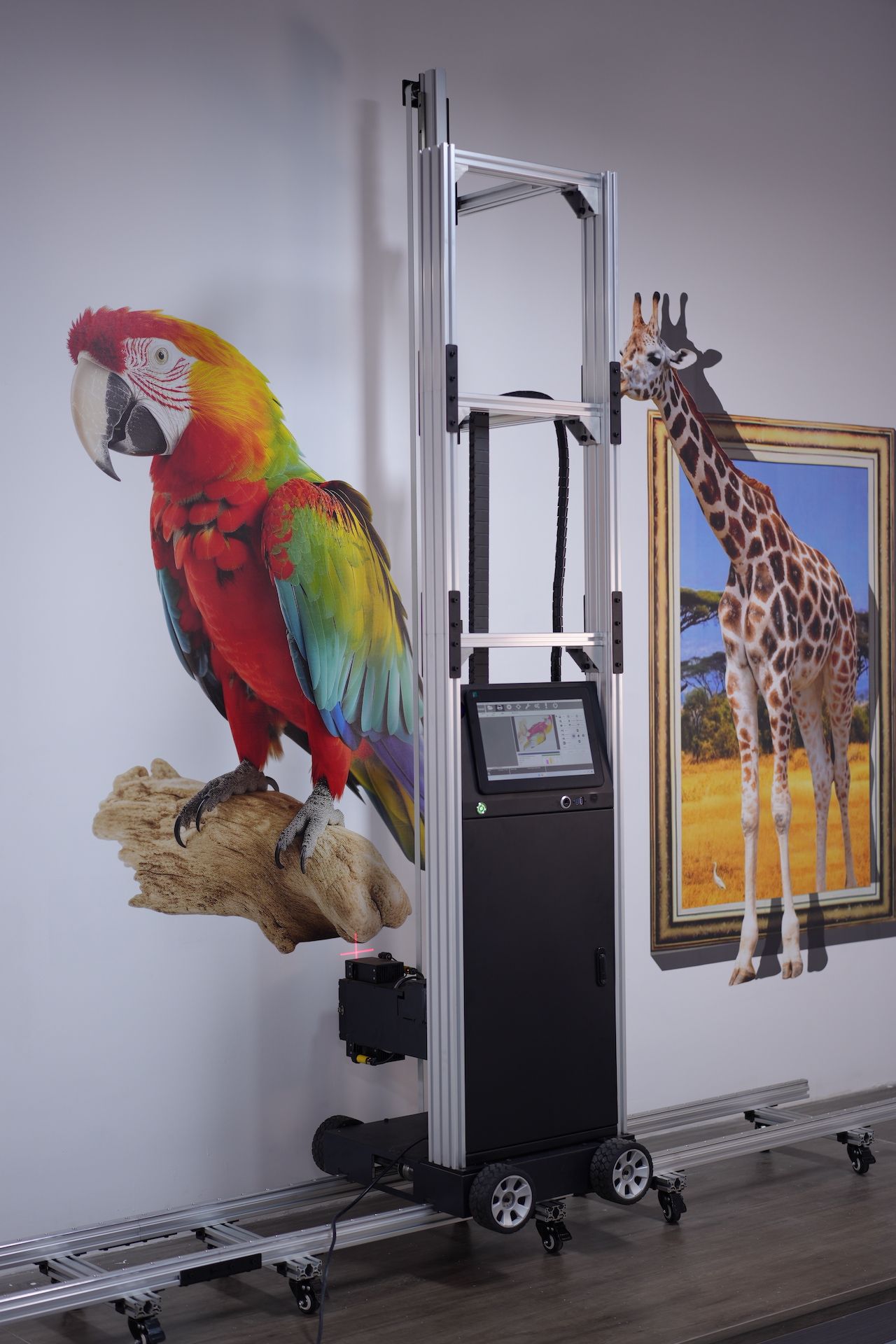 3D Vertical UV Wall Printer | VPJet4.0 Wall Painting Machine