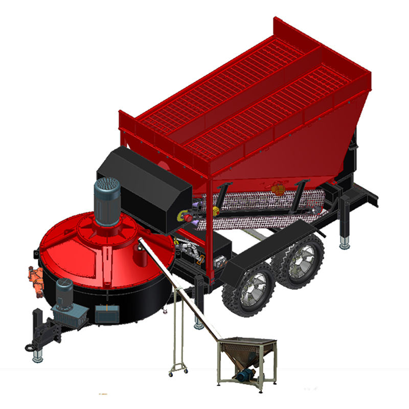 MC1500 Mobile Concrete Batching Plant – Flexible, Efficient, and Powerful Concrete Mixing