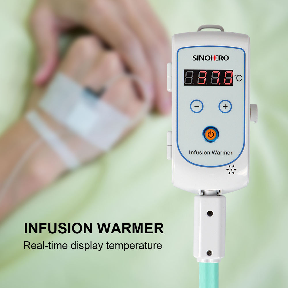 Hospital Infusion Heater LCD Display Medical Fluid Blood Infusion Warmer For Human or Vet Use