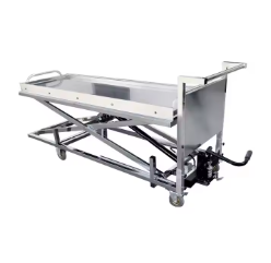 Funeral Lifting Height Hydraulic Lifting Mortuary Trolley Stainless Steel Body Trolley