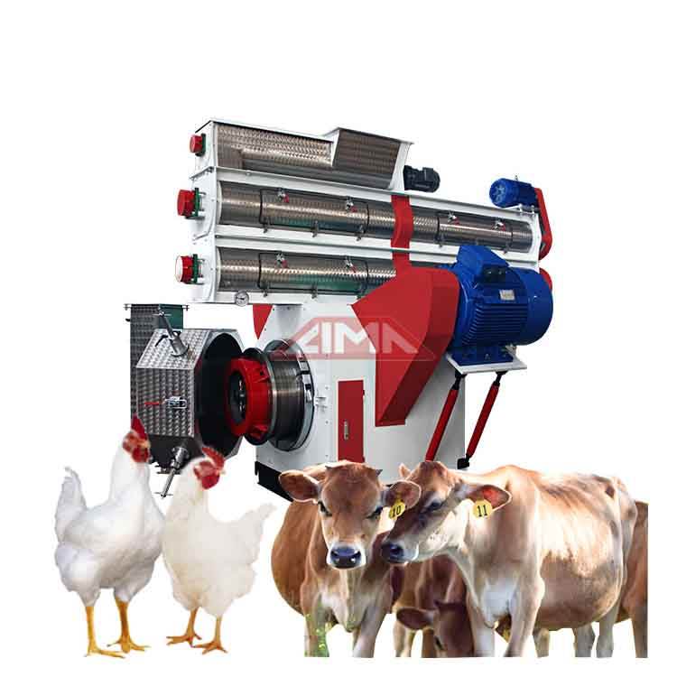 LIMA Chicken Feed Mill Machine Capacity 10Ton/H Sheep Cow Cattle Feed Pellet Maker Chicken And Rooster Food