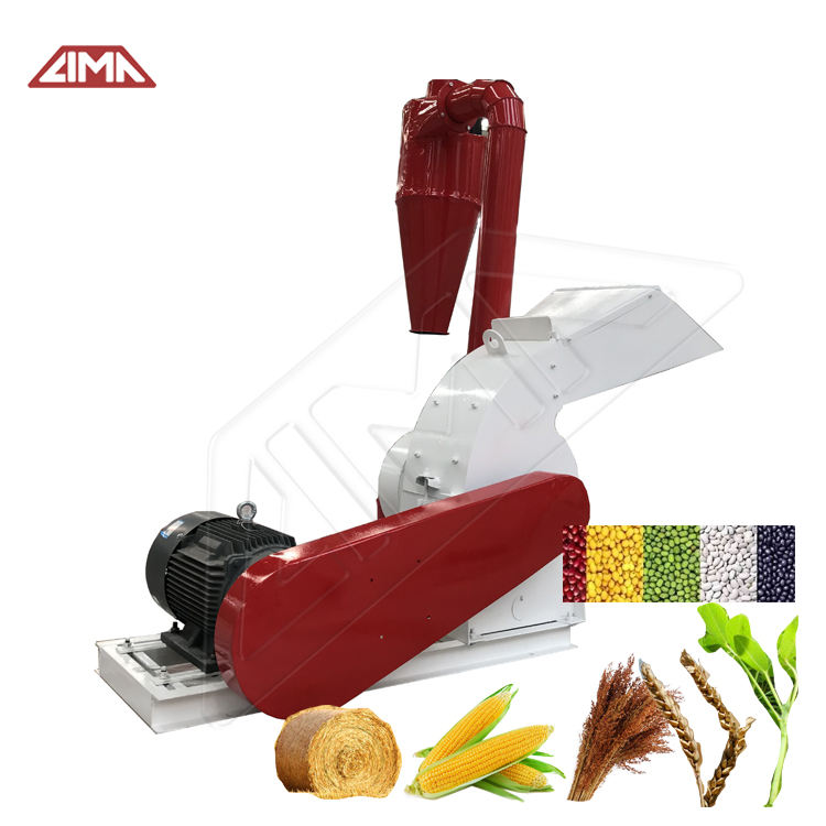 Mini Type Hammer Mill Crusher Machine 9FQ Straw Crusher For Grains Corn