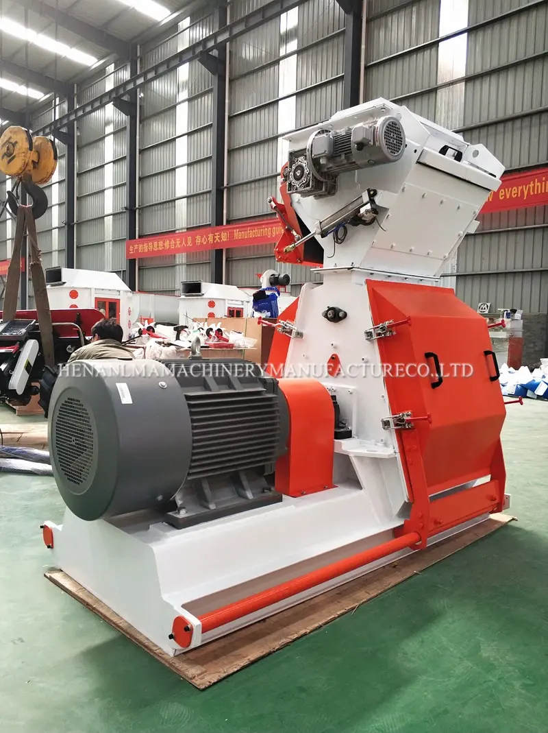 Big Capacity Corn Maize Hammer Mill Grain Crushing Machine For Feed