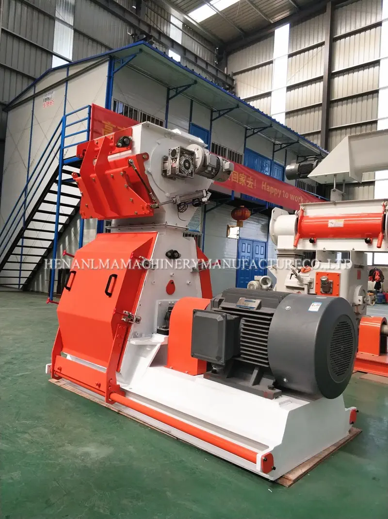 Big Capacity Corn Maize Hammer Mill Grain Crushing Machine For Feed