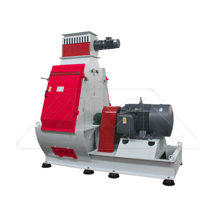 1Ton/H Straw Alfalfa Corn Rice Husk Hammer Crusher Mill Grinder Feed Processing Machines