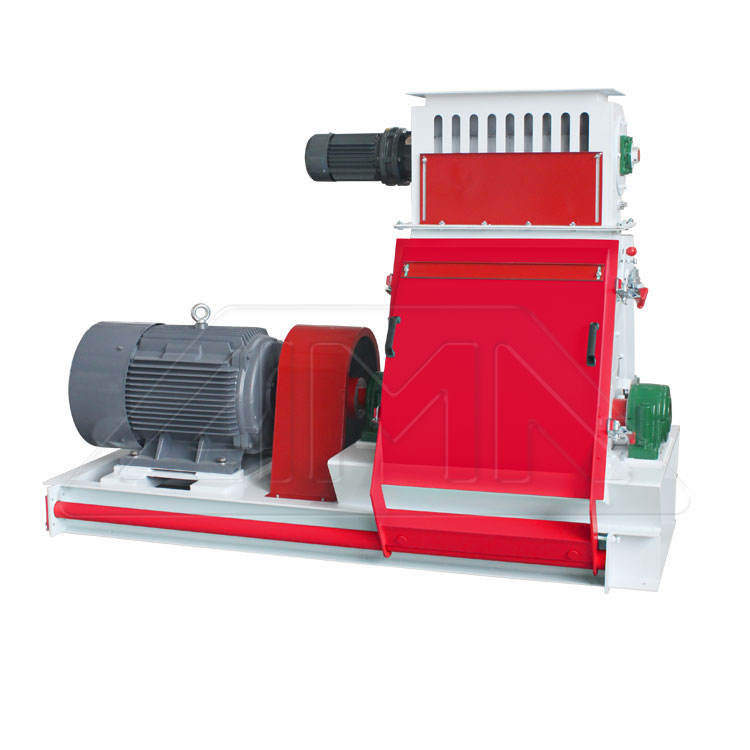 1Ton/H Straw Alfalfa Corn Rice Husk Hammer Crusher Mill Grinder Feed Processing Machines