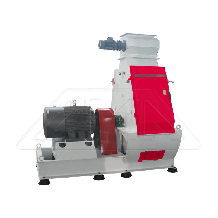 1Ton/H Straw Alfalfa Corn Rice Husk Hammer Crusher Mill Grinder Feed Processing Machines