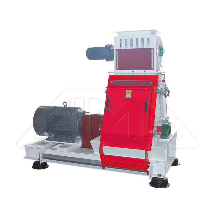 1Ton/H Straw Alfalfa Corn Rice Husk Hammer Crusher Mill Grinder Feed Processing Machines