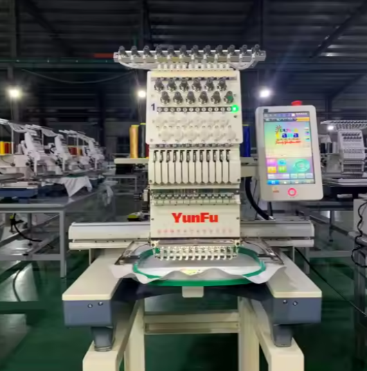 YunFu Single Head Cap Embroidery Machine