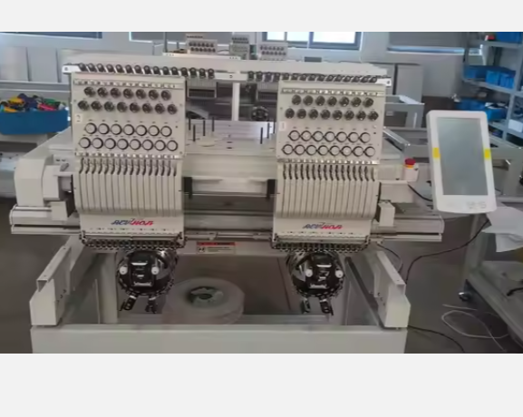 High Speed 2 Head Computer Intelligent Embroidery Machine