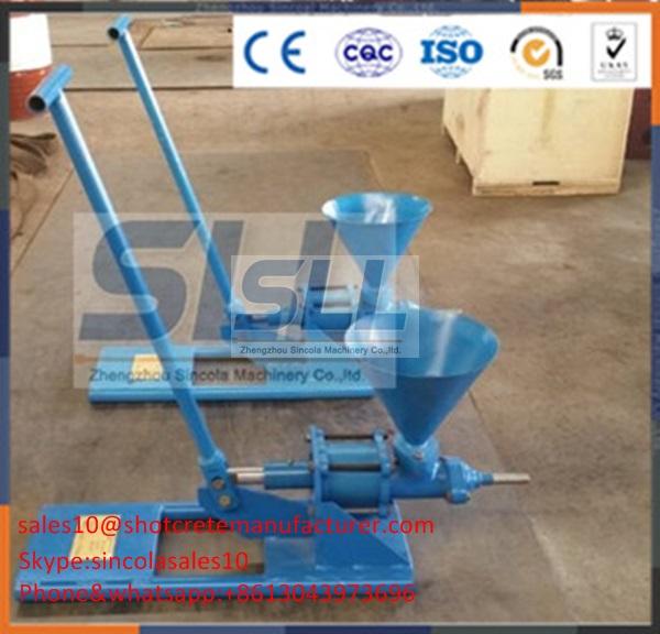 Manual Cement Grout Pump Cement Grouting Injection Pump Machine