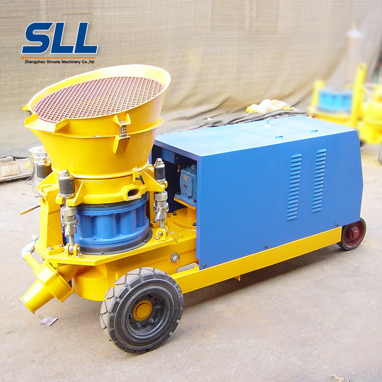 Sincola Best Price Dry Mix Shotcrete Machine For DIY Swimming Pool Construction