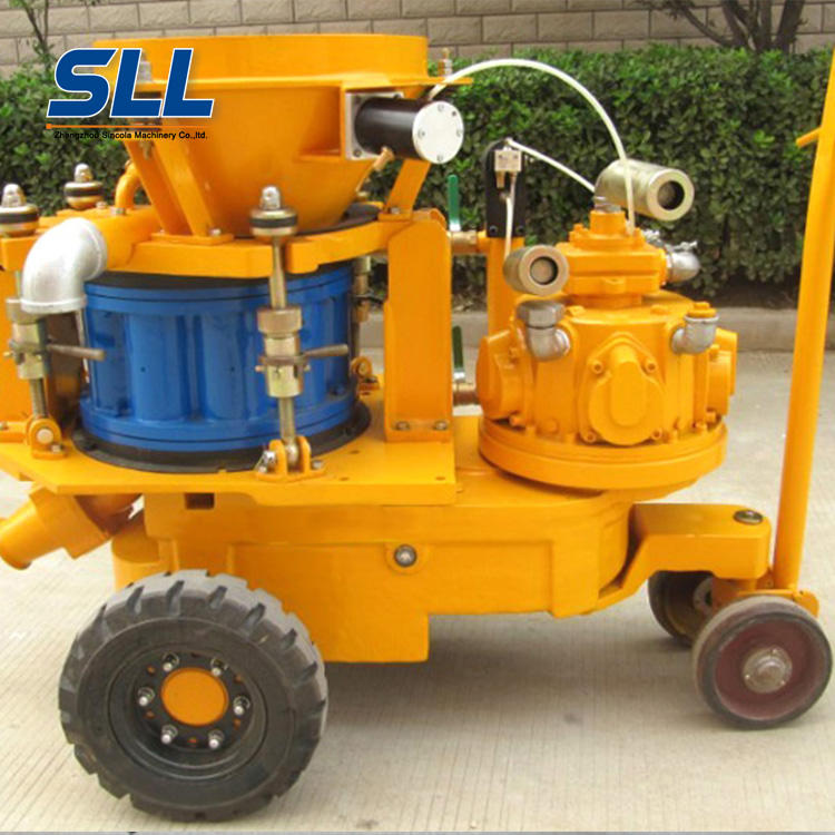 Supply SPZ-5 Air Motor Anti-Explosion Dry Shotcrete Spray Concrete Gunite Machine