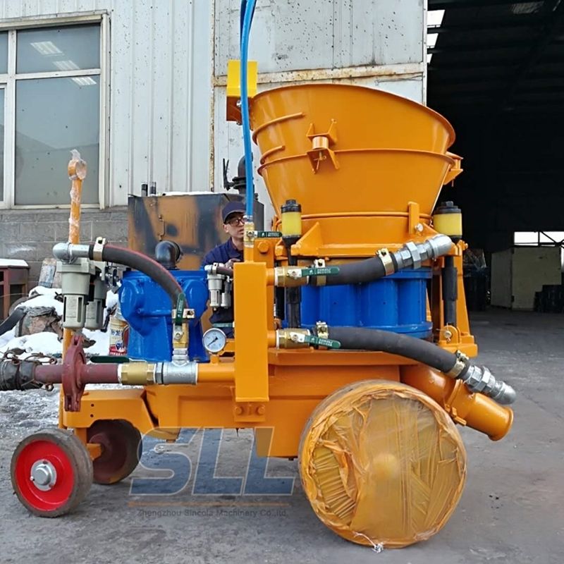 Slope Protection Project Concrete Shooters Shotcrete Machine Concrete Spraying Machine