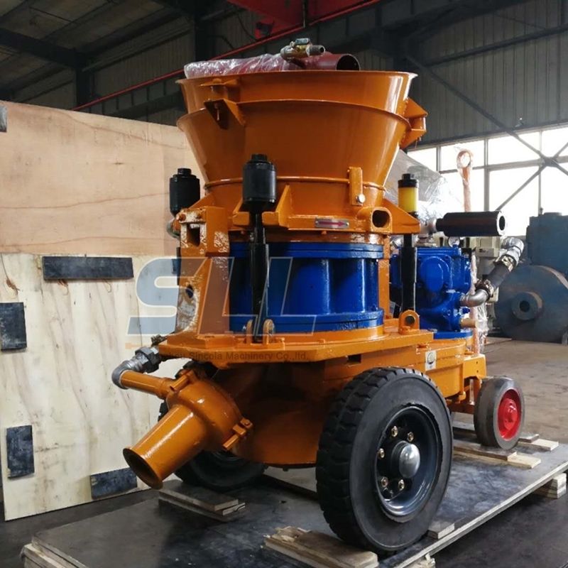 Slope Protection Project Concrete Shooters Shotcrete Machine Concrete Spraying Machine