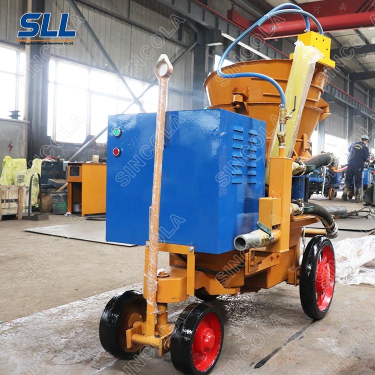 Seeding Shotcrete Easily Operation Concrete Pumping Machine 3D House Printer Concrete Construction