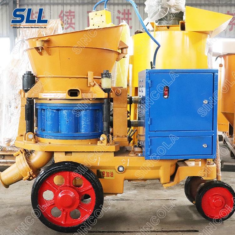 Seeding Shotcrete Easily Operation Concrete Pumping Machine 3D House Printer Concrete Construction