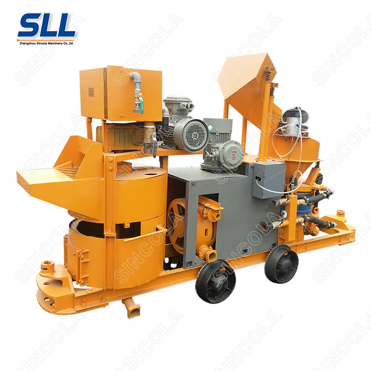 Seeding Shotcrete Easily Operation Concrete Pumping Machine 3D House Printer Concrete Construction