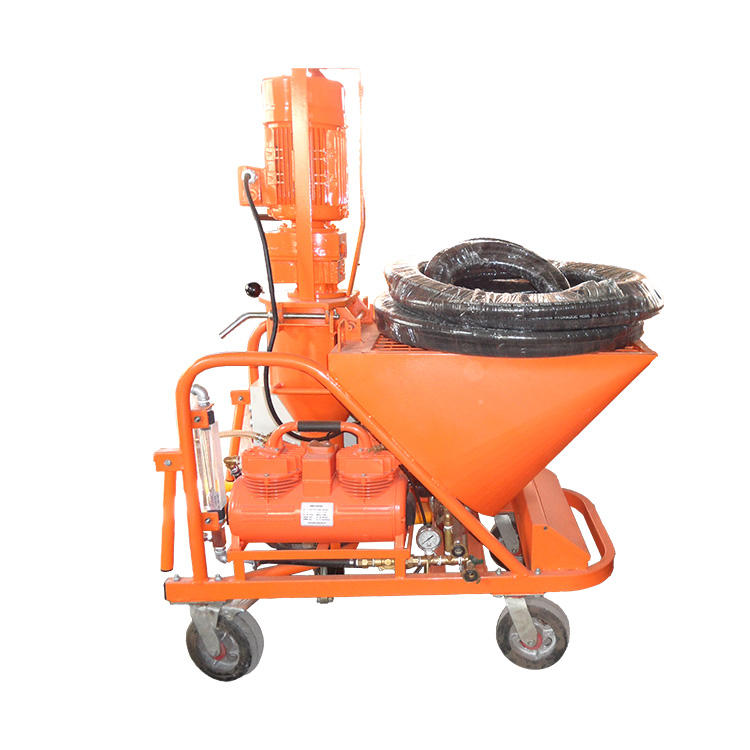 High Efficiency Dry Ready Mix Cement & Mortar Plastering Machine