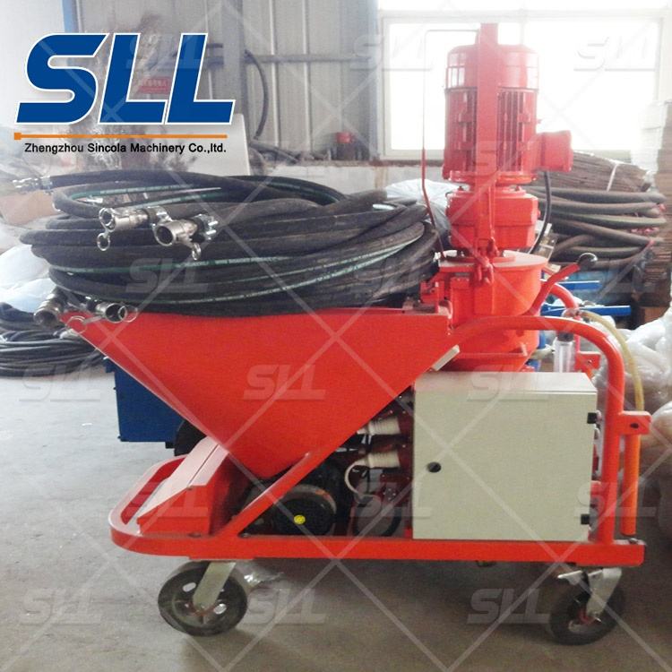 High Efficiency Dry Ready Mix Cement & Mortar Plastering Machine