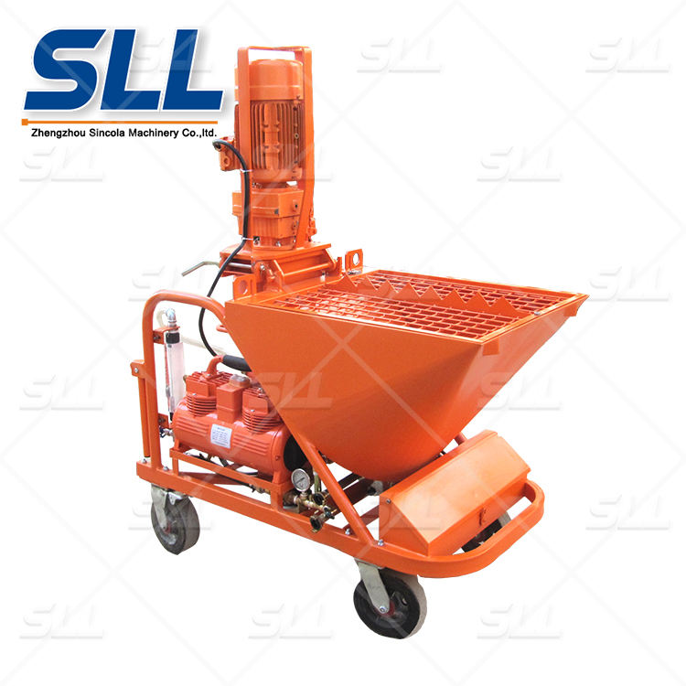 High Efficiency Inner And External Wall Concrete Spray Plaster Machine