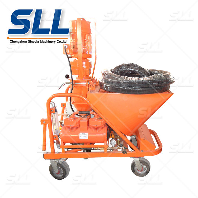 High Efficiency Inner And External Wall Concrete Spray Plaster Machine