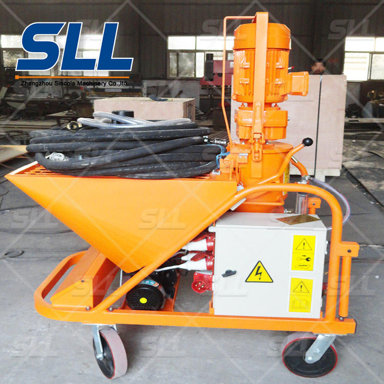 High Efficiency Inner And External Wall Concrete Spray Plaster Machine