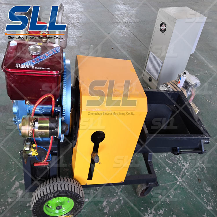 Sincola SLW180 Diesel Mortar Plaster Pump Sprayer Mortar Spray Machine