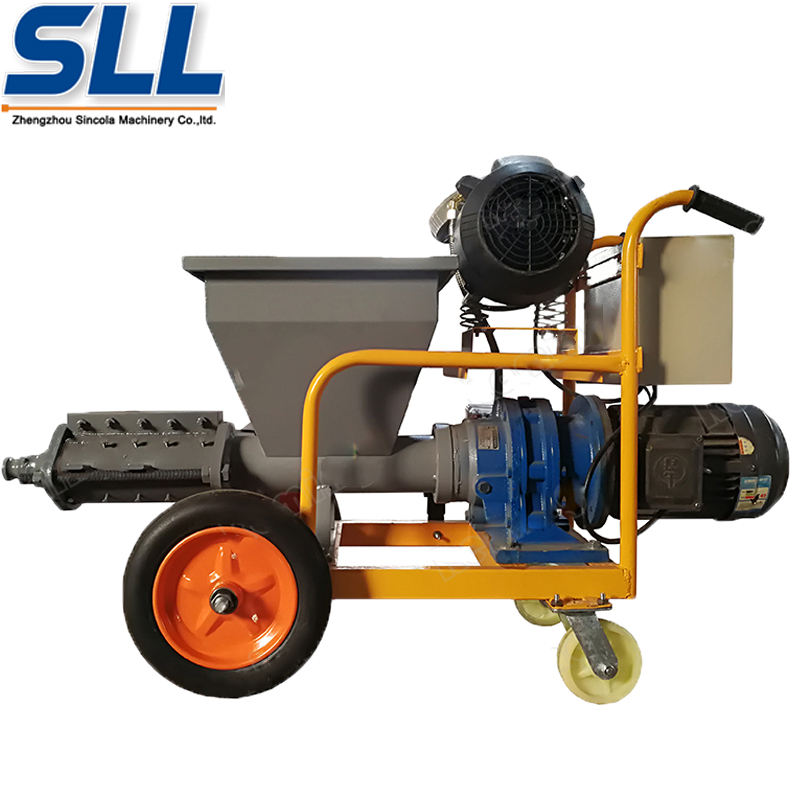 Diesel Engine Mortar Plastering Machine Spray Gun Of Mortar Plastering Machine (Cement Mortar Plastering Machine)