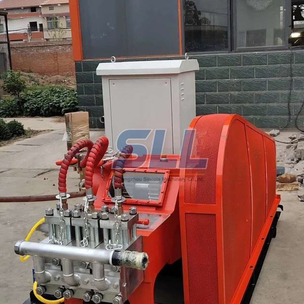 Electric Liquid Mortar Cement Grout Pump High Pressure Grouting Machine