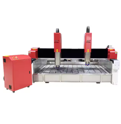 4 axis Tombstone Stone Carving 3d cnc router engraving and cutting machine for granite and marble Model: JCX-2513