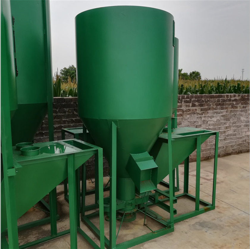 Commercial Animal Feed Grinder Mixer Vertical Animal Feed Mixer Machine