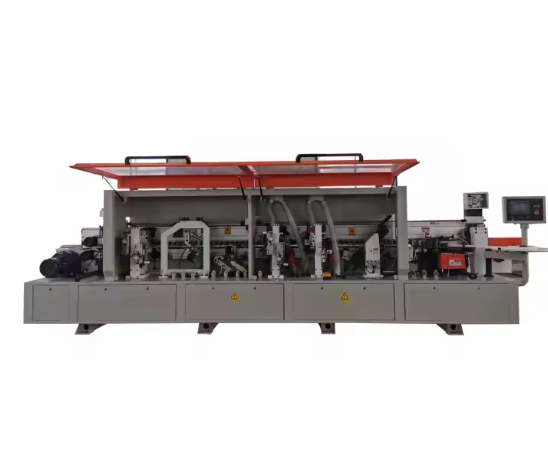 Automatic edge banding corner rounding machine